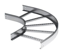 Секция вертикальная угловая для кабельных лотков лестничного типа