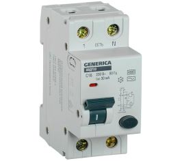 Выключатели автоматические дифференциального тока АВДТ 32 GENERICA ИЭК