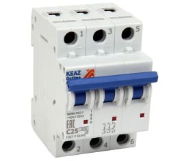 Выключатели автоматические модульные ВМ63 тип D (6кА) КЭАЗ