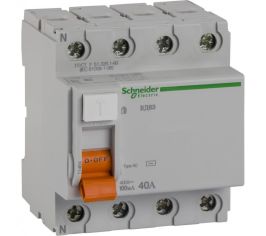 Выключатели дифференциального тока (УЗО) Домовой Schneider Electric