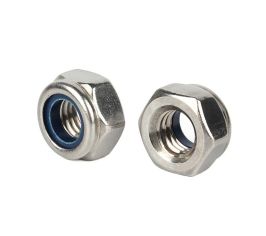 Гайки DIN985 самоконтрящиеся оцинкованные