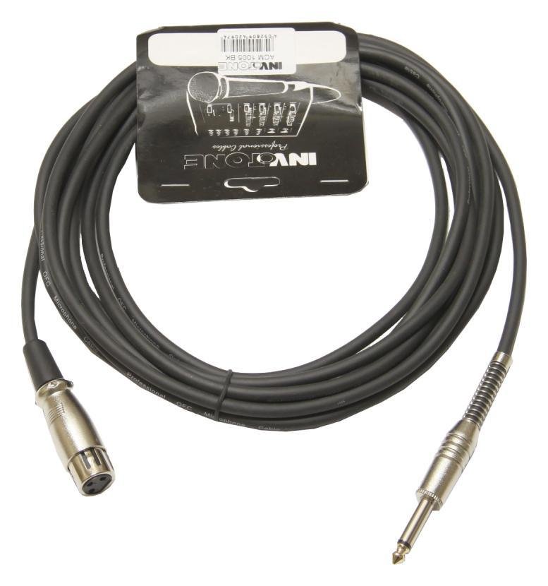 Jack 6.3 - XLR 3-pin