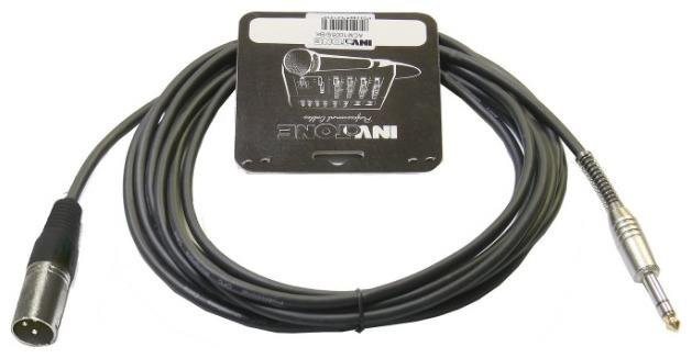 Кабель Jack 6.3 вилка - XLR 3-pin розетка, стерео, микрофонный, черный, 33', 10 м [цена за 1 шт, в коробке 2]