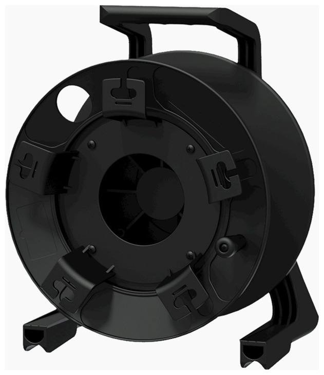 Пустая кабельная катушка, 312х392х234 мм, без центральной пластины.