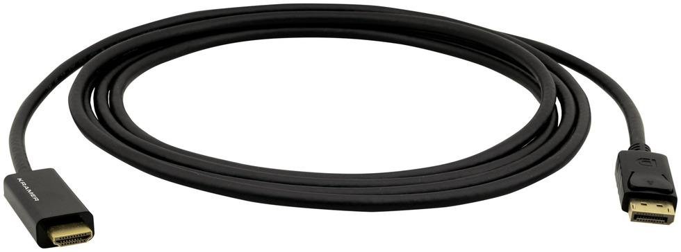 Кабель DisplayPort вилка - HDMI розетка, 4К 60Гц, активный для преобразования, 6', 1.8 м