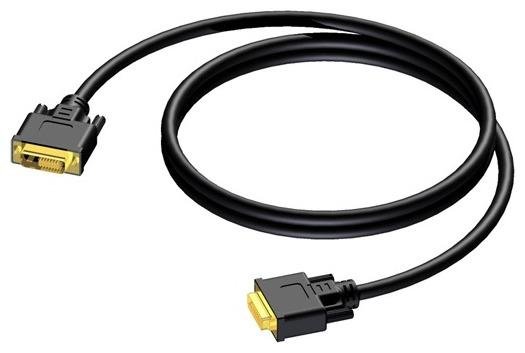 Кабель DVI-D вилка - вилка, Dual Link, AWG 22, 50', 15 м