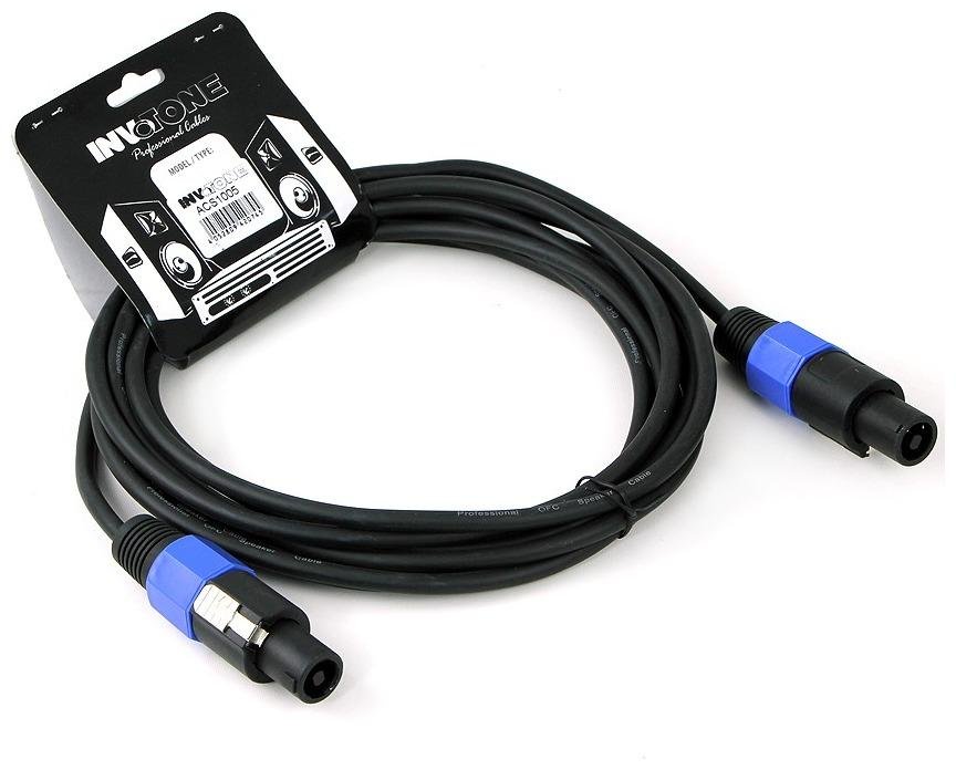 Кабель Speakon розетка - розетка, колоночный 2х2.5 мм, 66', 20 м