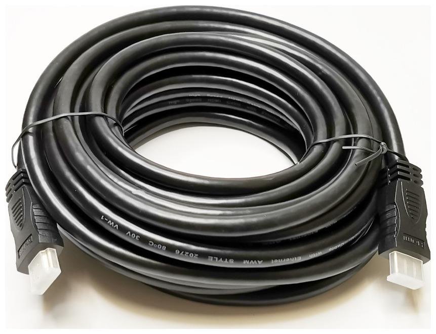 Кабель HDMI вилка - вилка, гибкий, High Speed 4K c ARC 3D Ethernet, 10.2 Гбит/сек, бескислородная медь,, 66', 20 м