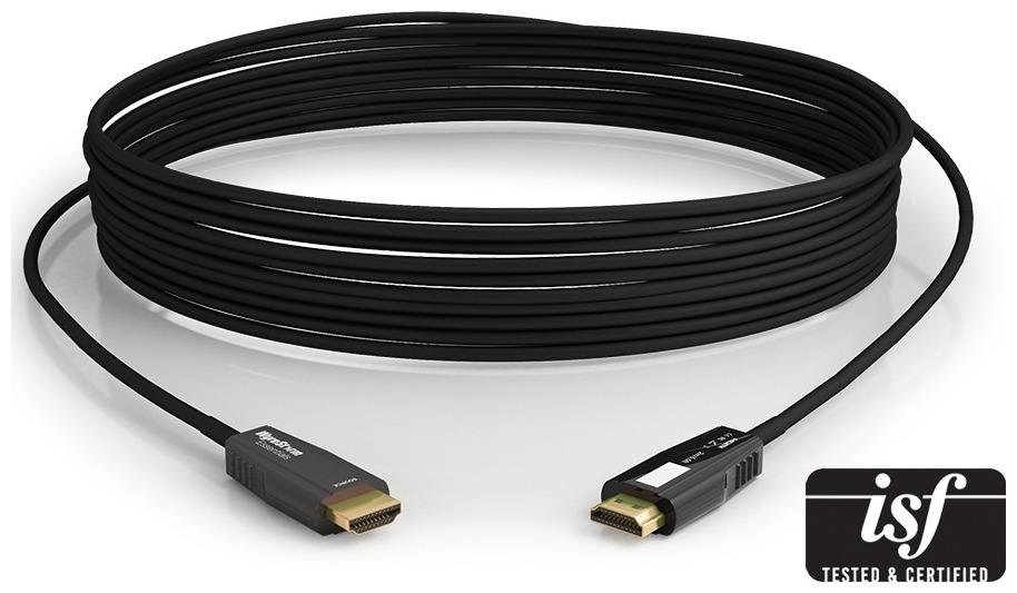 Кабель HDMI вилка - вилка, активный оптический, 4К 60Гц, 24 Гбит/с,10bit, 14', 4 м