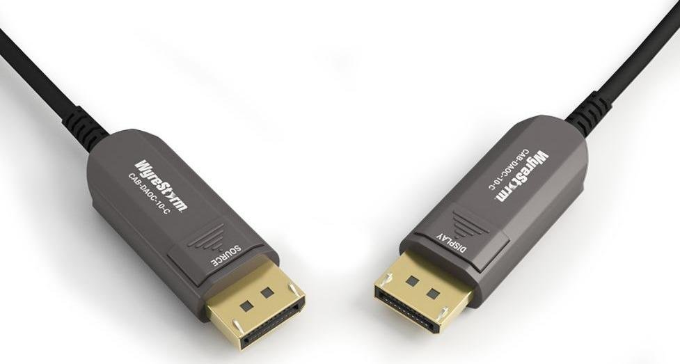 Кабель DisplayPort вилка - вилка, активный оптический, 8К, 4:4:4, 60 Гц, 33', 10 м