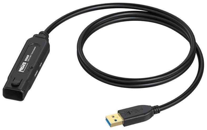 Кабель USB-A розетка - вилка, Активный удлинительный USB 3.2, 33', 10 м