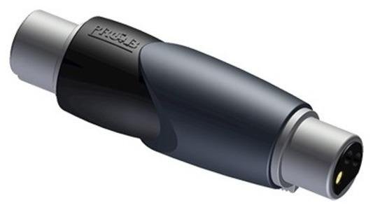 Переходник XLR 3-pin розетка - розетка, 0.05 м