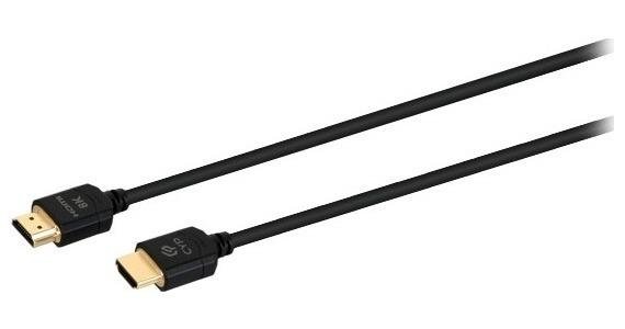 Кабель HDMI вилка - вилка, High Speed 2.1 8K/120 c ARC, HDR (AWG 30), 4', 1.0 м