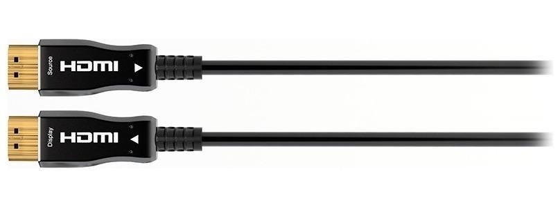 Кабель HDMI вилка - вилка, активный оптический, гибридный, v.2.0, 4K/60 (4:4:4), HDCP 2.2, 99', 30 м