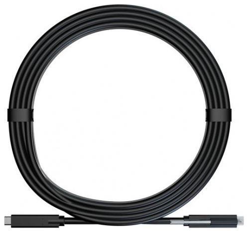 Кабель USB-C вилка - вилка, активный оптический, 4К 30Гц, v.3.2, 5 Гбит/с, разъем с винтовым замком, 50', 15 м