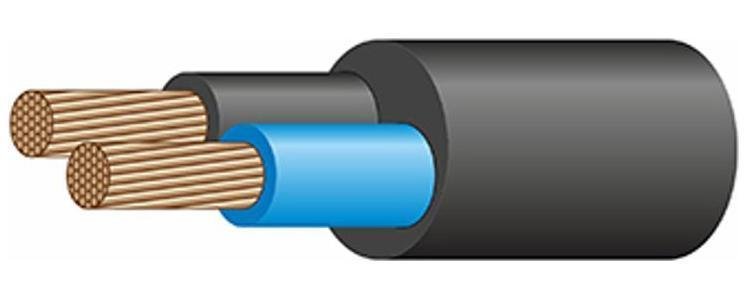 Кабель КГтп-ХЛ 2х0,75 380/660-3