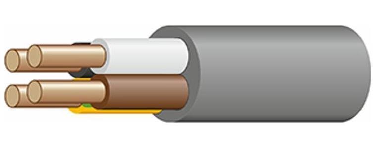 Кабель NUM (NYM)-J 4х4 -0,66