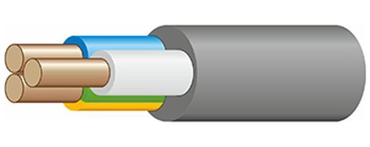 Кабель NUM (NYM)-J 3х1,5 -0,66