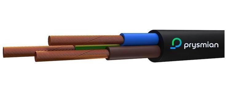 Провод ПВС 3х1.5 Ч (бухта)