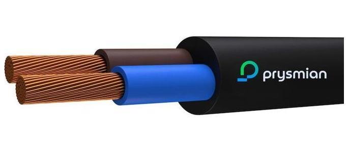 Провод ПВС 2х1 Ч (бухта)