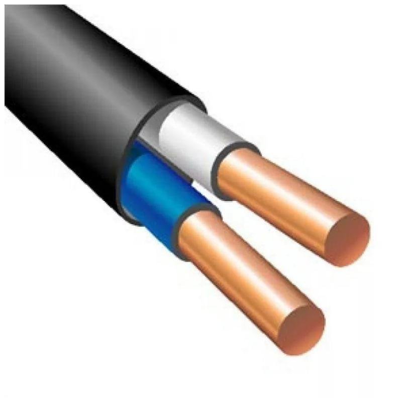 Кабель ВВГ-Пнг(А) 2х2.5 ОК (N) 0.66кВ (уп.100м)
