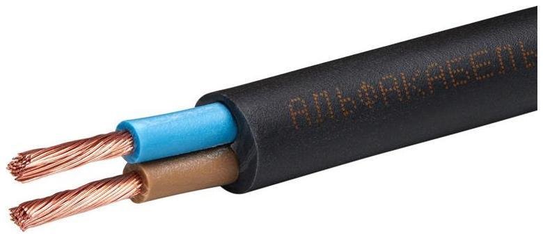 Провод ПВСнг(А)-LS 2х0.75 380В Ч (бухта)