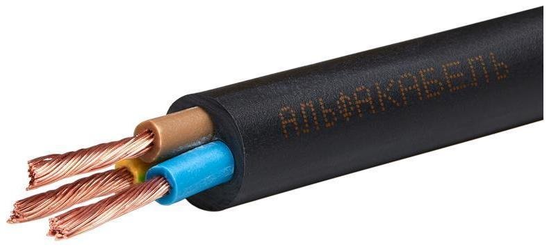 Провод ПВСнг(А)-LS 3х1 380В Ч (бухта)
