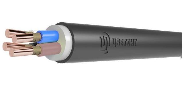 Кабель ВВГнг(А)-FRLS 4х6 ОК (N) 0.66кВ