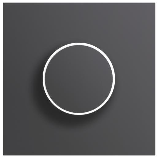 Aqara ZNXNKG02LM_GR Умный диммер/выключатель беспроводной, Zigbee, серия H1, монтаж накладной, цвет серый