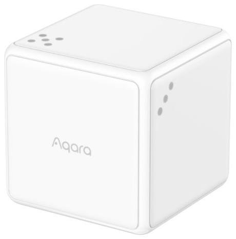 Aqara CTP-R01 Умный куб управления беспроводной, Zigbee, серия T1 Pro, монтаж отдельно стоящий, цвет белый