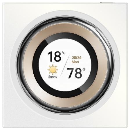 Aqara DS-K01D Умный выключатель, Wi-Fi, монтаж встроенный, цвет белый, 1500 Вт