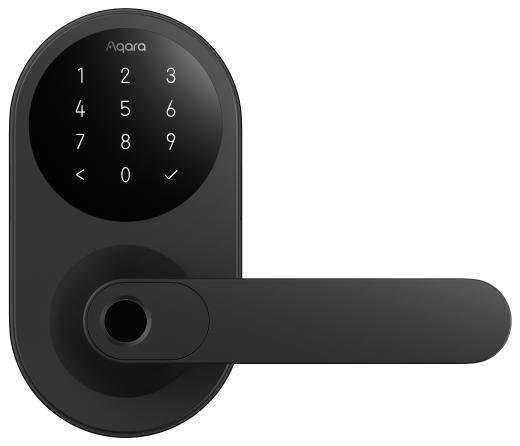 Aqara DL-D02D_BL Умный замок, Thread, серия U300, монтаж накладной, цвет черный