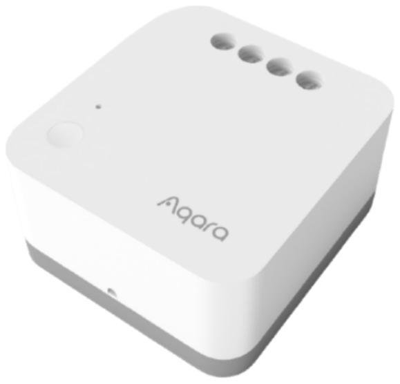 Aqara SSM-U02 Умное реле одноканальное без нейтрали, Zigbee, монтаж отдельно стоящий, цвет белый, 1250 Вт