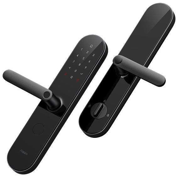 Aqara ZNMS16LM Умный замок, Zigbee, серия N100, монтаж врезной, цвет черный