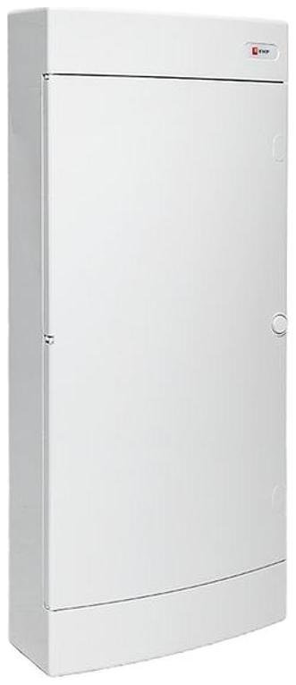 EKF ux-4m-nw Щит слаботочный навесной Unix 4 габарит IP41 бел. дверь PROxima