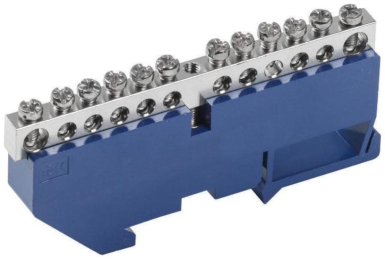 IEK YNN10-12-D-K07-N Шина нулевая на DIN-изол. Ni ШНИ-6х9-12-Д-С