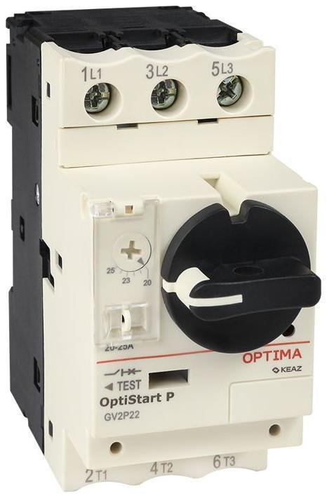 КЭАЗ 372905 Выключатель автоматический OptiStart P GV2P07 с уставкой расцепителя 1.6-2.5А