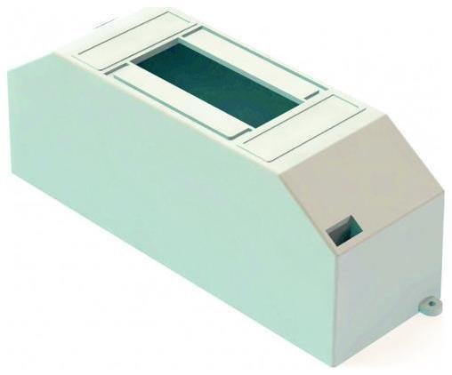 DEKraft 31030DEK Корпус навесной ЩРН-П-1/2 12.5х4.2х5.8 1-2мод. IP30 пластик. бел