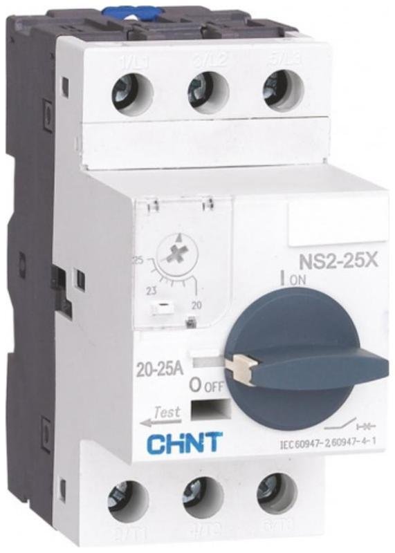 CHINT 495081 Выключатель автоматический для защиты двигателя 6-10А NS2-25 (R)