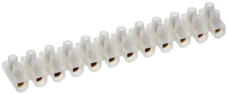 IEK UZV1-030-10 Колодка клеммная ЗВИ-30 6-16кв.мм 12 пар