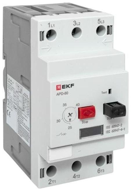 EKF apd80-me-40 Выключатель автоматический для защиты двигателя АПД-80 25-40А
