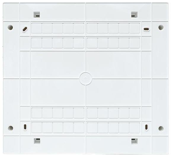 EKF ux-2x18-nw Щит распределительный навесной Unix 2х18мод. IP41 бел. дверь PROxima