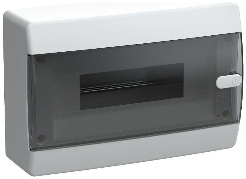 IEK UIC-KP12-N-12-41-K01 Корпус ЩРН-П-12 UNION Compact IP41 черн. прозр. дверь пластик