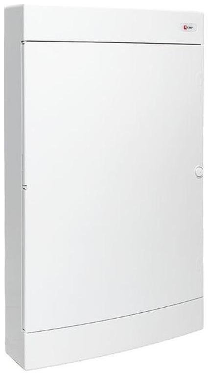 EKF ux-4m-nw-xl Щит слаботочный навесной Unix 4 габарит IP41 бел. дверь увеличенный PROxima