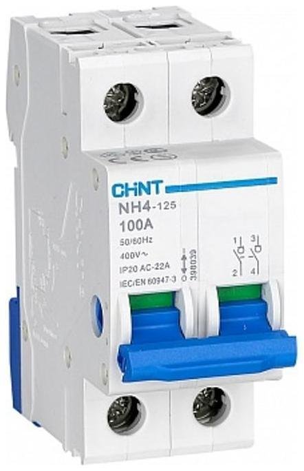 CHINT 398041 Выключатель нагрузки 2п 63А NH4 (R)