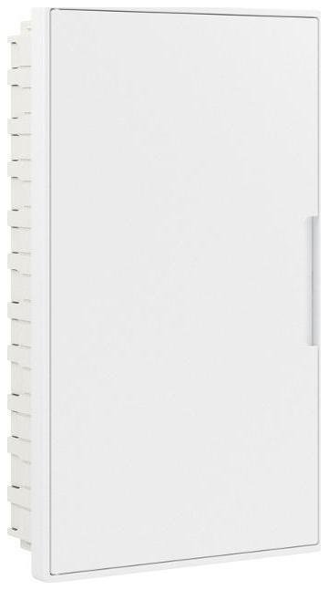 DKC F36B1WW Щиток встраиваемый FRAME 36мод. с бел. дверцей с 4 шинами PEN (2шт на 8 отверст. и 2шт на 10 отверст.) бел