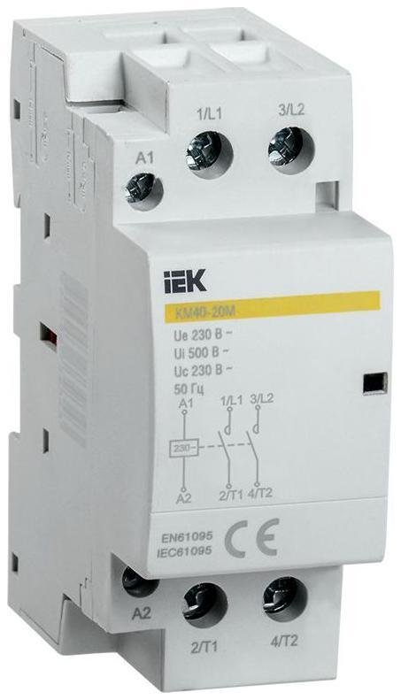 IEK MKK11-40-20 Контактор модульный КМ40-20М AC KARAT