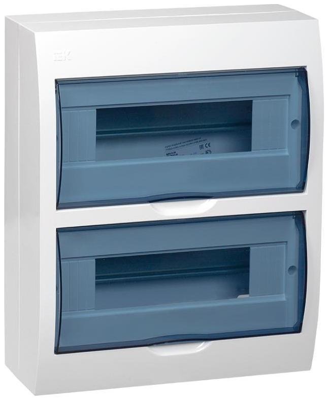 IEK MKP12-N-24-40-10 Корпус навесной ЩРН-П-24 Krepta 3 IP41 пластик. бел