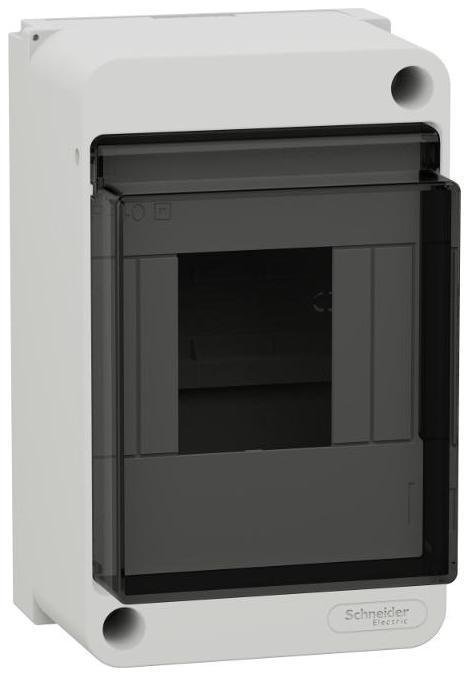 Systeme Electric EZ9EAB104 Бокс навесной ОП City9 Box XS 4мод. с прозр. дверцей SE