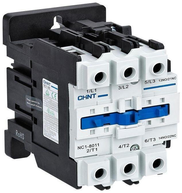 CHINT 222935 Контактор NC1-8011 80А кат. 230В AC 1НО+1НЗ AC-3 (R)